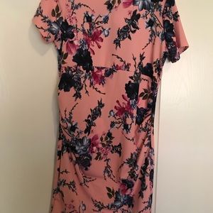 Pink blush maternity dress. New with tags